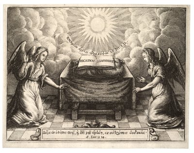 Tavola della comunione. Stato 1 da Wenceslaus Hollar